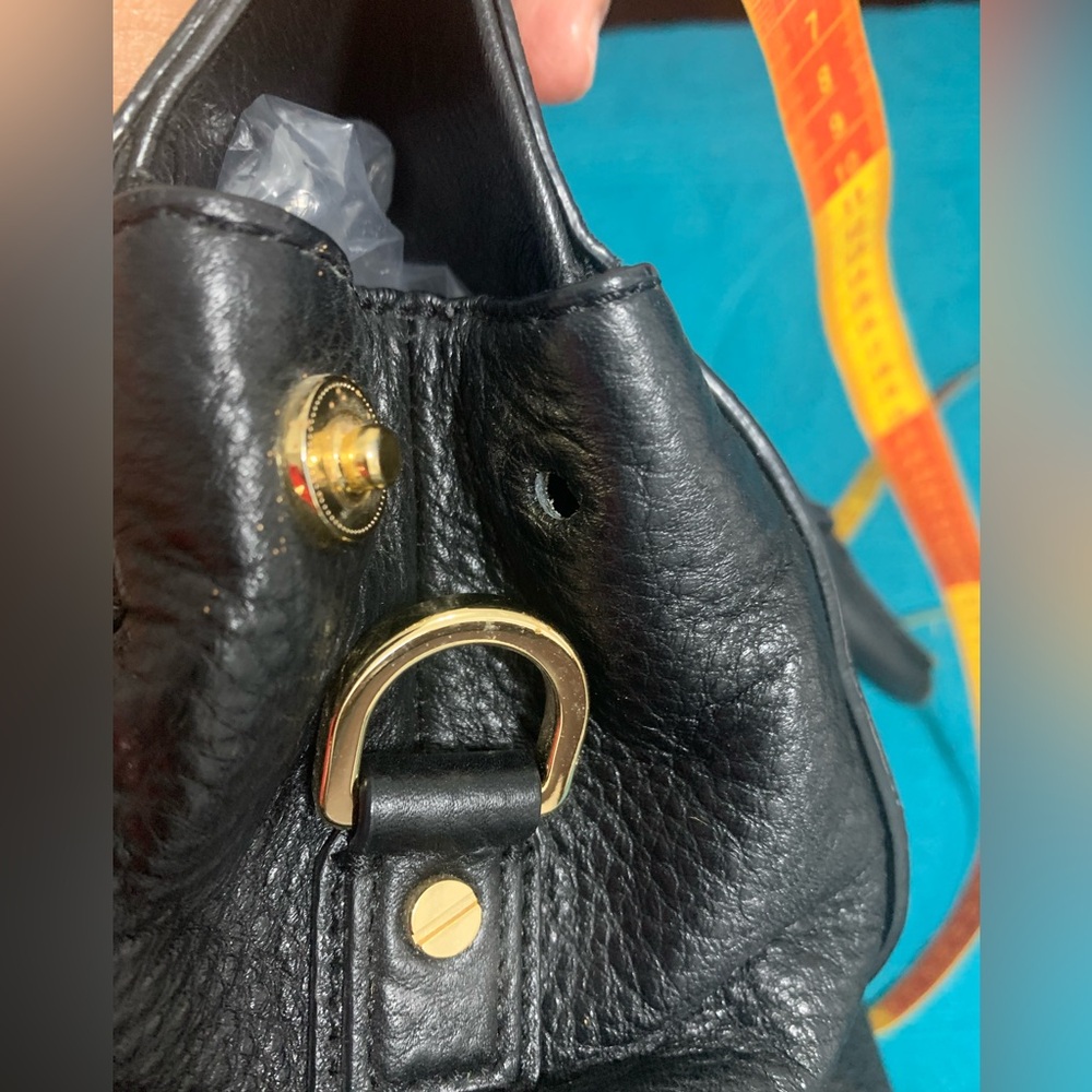 Michael Kors Leopard Calf Hair Tote Bag with Black Leather & Gold Accents - Picture 16 of 16
